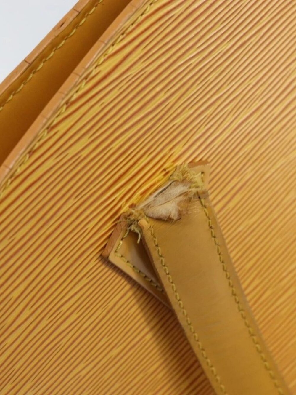 LOUIS VUITTON Epi Saint Jacques Shopping Shoulder Bag Yellow M52269 Auth 161545 - Picture 11 of 16